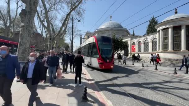 Istanbul Turcia Aprilie 2022 Istanbul Orașul Vis Dintre Continentele Europei — Videoclip de stoc