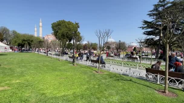 Istanbul Turquia 2022 Istambul Cidade Sonho Entre Continentes Europa Ásia — Vídeo de Stock