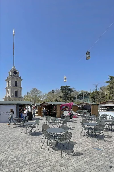 Karakoy Istanbul April 2022 Karakoy Square Galataport Lugares Culturais Históricos — Fotografia de Stock