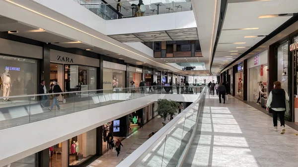 Bakirkoy Istanbul Turkey April 2022 Internal View Stores Marmara Forum — Photo