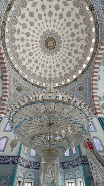 Atakoy, İstanbul, Türkiye. 30 Nisan 2022 Ömer Duruk Camii 'nden Atakoy ilçesi ve İstanbul' a.