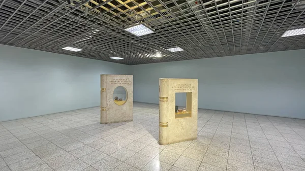 Yenikapi, istanbul, Türkiye 30,2022 İstanbul metro istasyonundan iç görüntü.