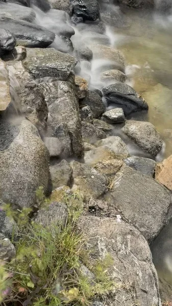 Ornamental Pool Cliffs Public Park Nature — Foto de Stock