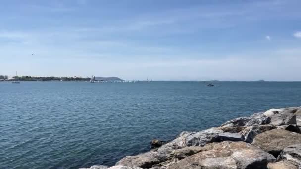 Kadikoy Estambul Turquía Mayo 2022 Vista Estambul Mar Mármara Desde — Vídeo de stock