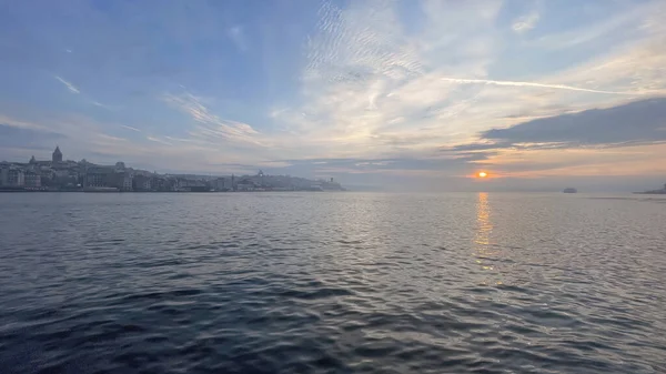 Istanbul Turkey May 2022 Sunrise Early Morning Views Bosphorus Marmara — Stock Fotó