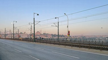 istanbul,Turkey.May 18,2022.istanbul the dream city between Europa and Asia continent. Istanbul old city view in early morning for travelers and tourists.