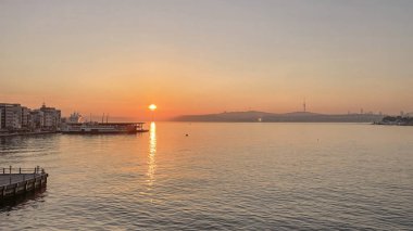 18 Mayıs 2022.istanbul, Avrupa ve Asya kıtaları arasındaki rüya şehir. İstanbul eski kent manzarası sabah erken saatlerde gezginler ve turistler için.