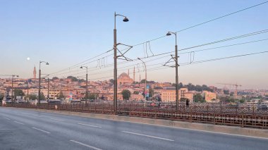 istanbul,Turkey.May 18,2022.istanbul the dream city between Europa and Asia continent. Istanbul old city view in early morning for travelers and tourists.
