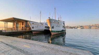 18 Mayıs 2022.istanbul, Avrupa ve Asya kıtaları arasındaki rüya şehir. İstanbul eski kent manzarası sabah erken saatlerde gezginler ve turistler için.