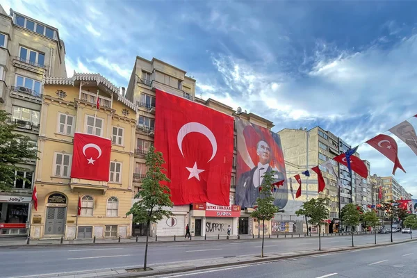 Sisli, istanbu, Türkiye. 20 Mayıs 2022 Atatürk Müzesi ve İstanbul, Sisli ilçesinde ulusal bayram kutlamaları.