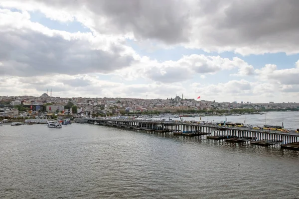 Goldenhorn Halic Istanbul Turquia 2022 Istambul Cidade Dos Sonhos Entre — Fotografia de Stock