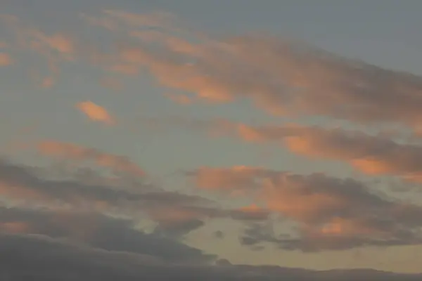 Раннє Небо Драматичні Хмари — стокове фото