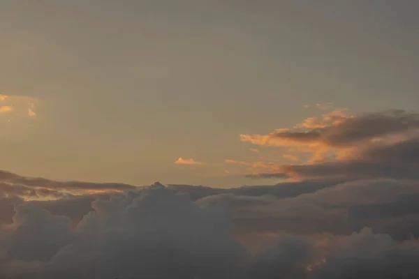 Cielo Mattutino Nuvole Drammatiche — Foto Stock