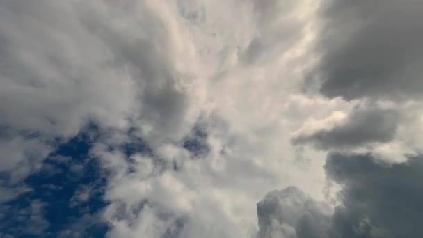 Ουρανός Και Σύννεφα Εφέ Κίνησης Για Φόντο — Αρχείο Βίντεο