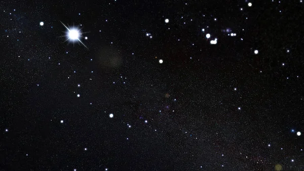 Antecedentes Com Espaço Estrelas Planetas — Fotografia de Stock