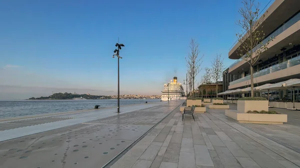 Tophane Istanbul Turquia 2022 Galataport Porto Cruzeiro Bairro Karaky Istambul — Fotografia de Stock