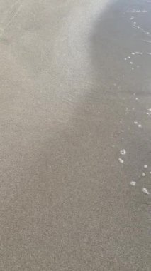 summer heat, beach and clear sea for background and summer vacation