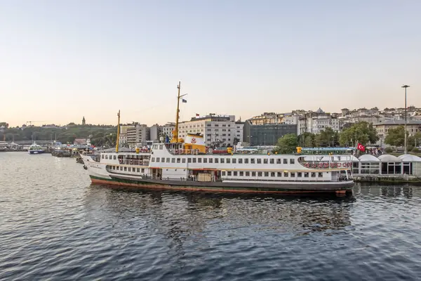 Istanbul Turkey July 2022 Symbol Sea Transportation Istanbul City Lines — ストック写真