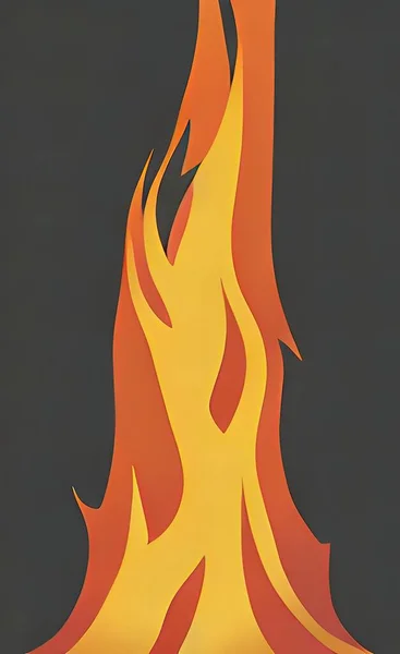 Fire Forest Fire Flames — Vector de stock