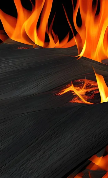 Fire Forest Fire Flames — Stockový vektor