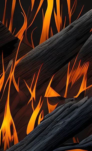 Fire Forest Fire Flames — Image vectorielle