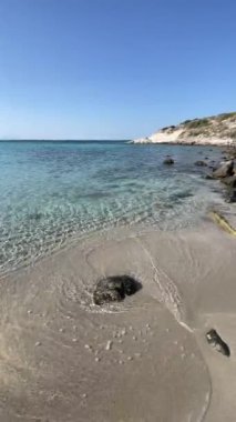  Yaz sıcağı, sahil ve açık deniz arka plan ve yaz tatili için