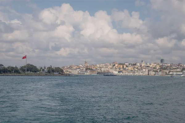 Istanbul Turkey August 2022 Istanbul Bosphorus View City Lines Ferry —  Fotos de Stock