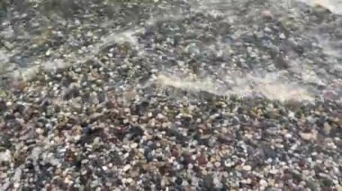 seaside and clear waters in summer and early morning