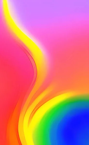 Rainbow Colors Abstract Colorful Background — Vettoriale Stock