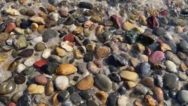 Summer Time Pebbles Beach — Vídeos de Stock