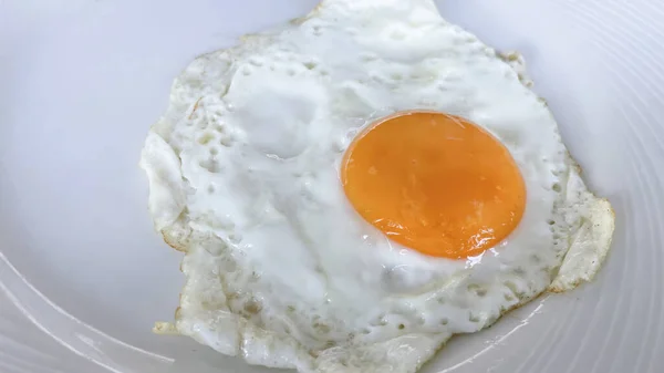 Huevos Revueltos Listos Para Desayuno — Foto de Stock