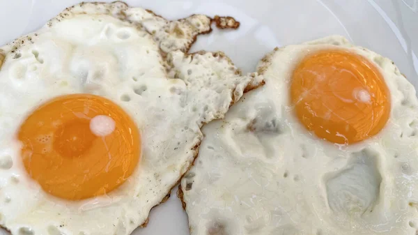 Готовые Употреблению Яйца Завтрак — стоковое фото