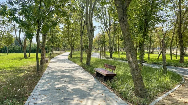 Atakoy Istanbul Turkey August 2022 View Ayamama Valley Habitat Park — Stock fotografie