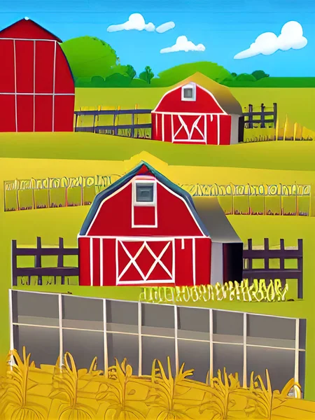 Indispensable Sector Country Economy Agriculture Farming — Image vectorielle