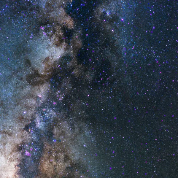 Галактика Млечный Путь Фон Звездами — стоковый вектор