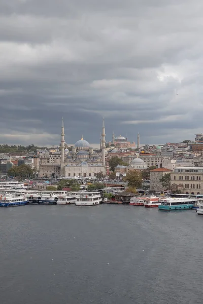 Goldenes Horn Istanbul Türkei September 2022 Istanbul Blick Von Der — Stockfoto