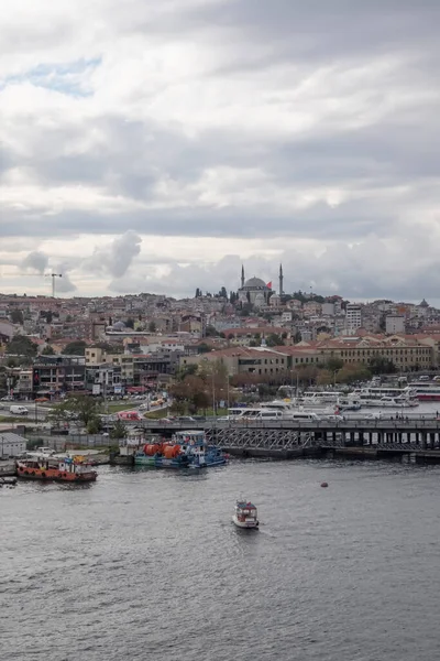 Golden Horn Istanbul Turquie Septembre 2022 Istanbul Vue Depuis Pont — Photo