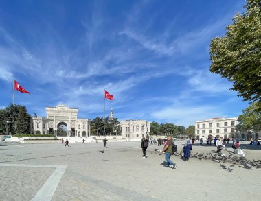 Türkiye 'den İstanbul' a. 26 Haziran 2022. Rüya şehri, İstanbul. İstanbul 'un tanıtımı ve turizm amaçlı eski şehir görselleri, tarihi yapıları ve kentin güzellikleriyle şehir manzarası.