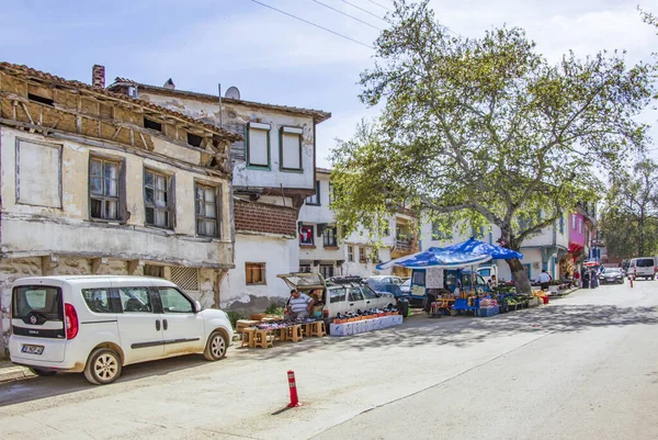 Тирилье Турция Апреля 2017 Tirilye Town Bursa Province Turkey Situated — стоковое фото