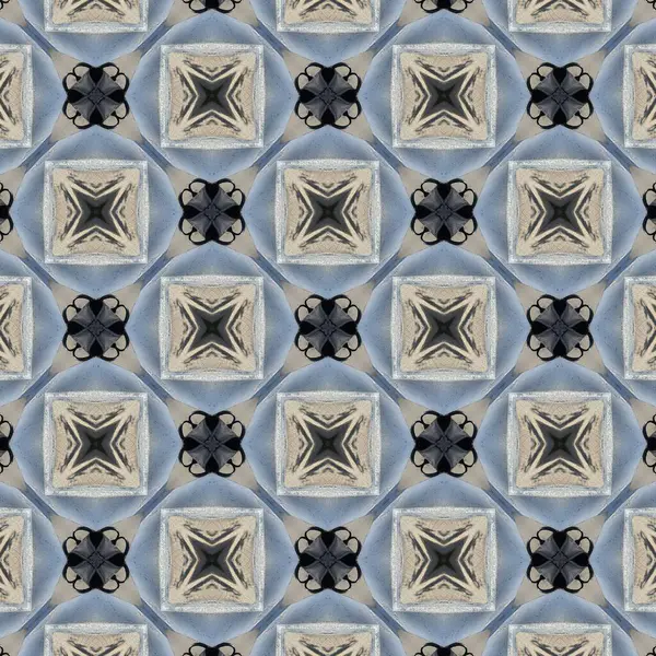 Τετράγωνο Χωρίς Ραφή Μοτίβο Για Ύφασμα Και Φόντο — Φωτογραφία Αρχείου