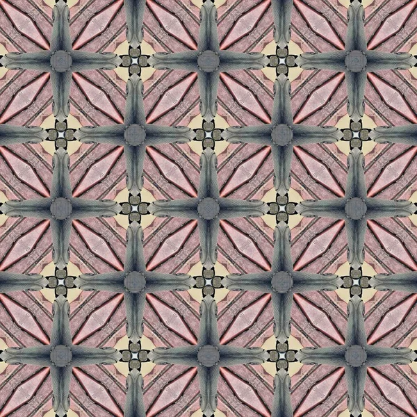 Квадратный Бесшовный Узор Ткани Фона — стоковое фото