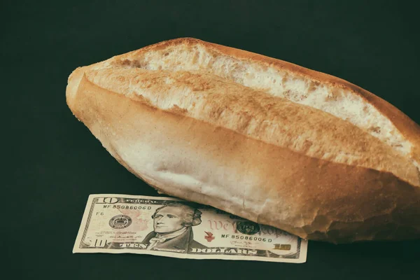 2022 Weltwirtschaftskrise Anstieg Der Brotpreise Brot Und Anstieg Der Brotpreise — Stockfoto