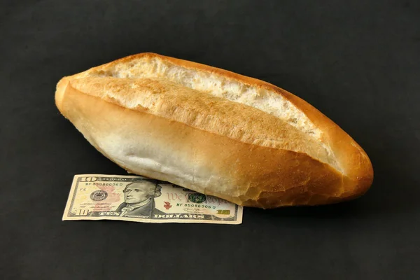 2022 Weltwirtschaftskrise Anstieg Der Brotpreise Brot Und Anstieg Der Brotpreise — Stockfoto