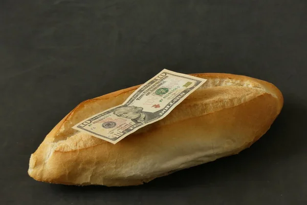 2022 Světová Hospodářská Krize Zvýšení Cen Chleba Chleba Zvýšení Cen — Stock fotografie