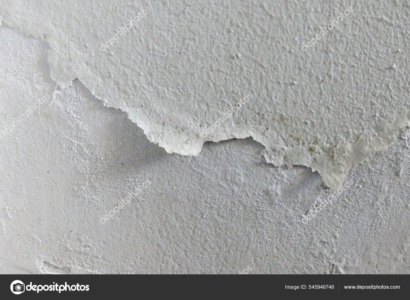 Paint Wall Damp House Peeling Blistering Damp Wall Moldy House Stock