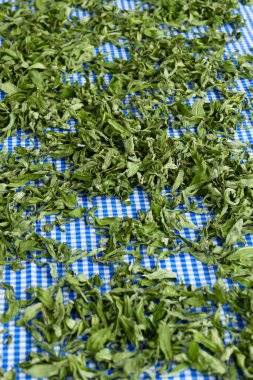 Kurutulmuş nane, kurutulmuş nane, kurutulmuş nane.,