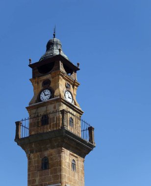 Yozgat,Turkiye-18 Temmuz 2022:Historical Yozgat Clock Tower