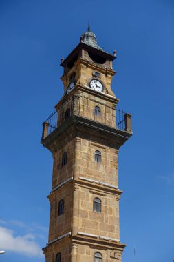 Yozgat,Turkiye-18 Temmuz 2022:Historical Yozgat Clock Tower