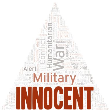 Yaptırımlar Listesi kelime bulutu. Sadece metin ile oluşturulan vektör.