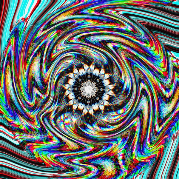 Circular Symbol Underground Circular Color Blur — Stock Photo, Image
